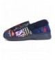 Slippers Spider-Man Slippers for Boys Navy Red Warm Fur Clog Mule Indoor Shoes - Blue - CG18E5E6UQ2 $47.72