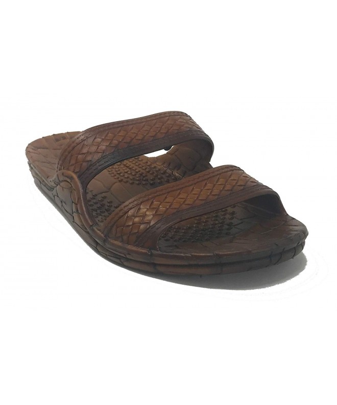 Slippers Jesus Sandals for Kids Brown - Black - Navy & Pink - Brown Earth - C512H5HK0ST $43.35