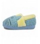 Slippers Girls/Boys/Little Kids Cat Slippers with Rubber Sole Outdoor House Shoes - Blue - CG18NA2UNLI $30.88