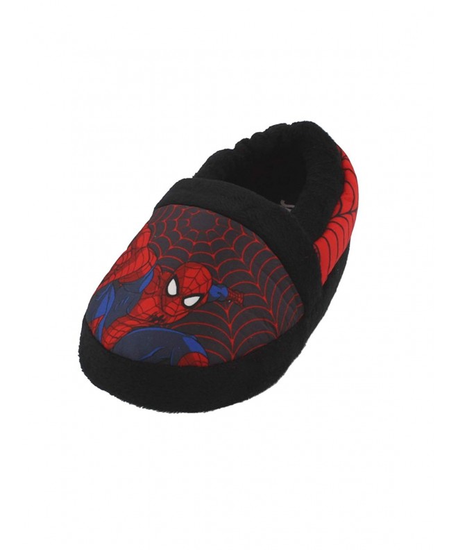 Slippers Spider-Man Superhero Boys Aline Slippers (Toddler/Little Kid) - Black/Red - CJ189ZZ4L3D $35.06