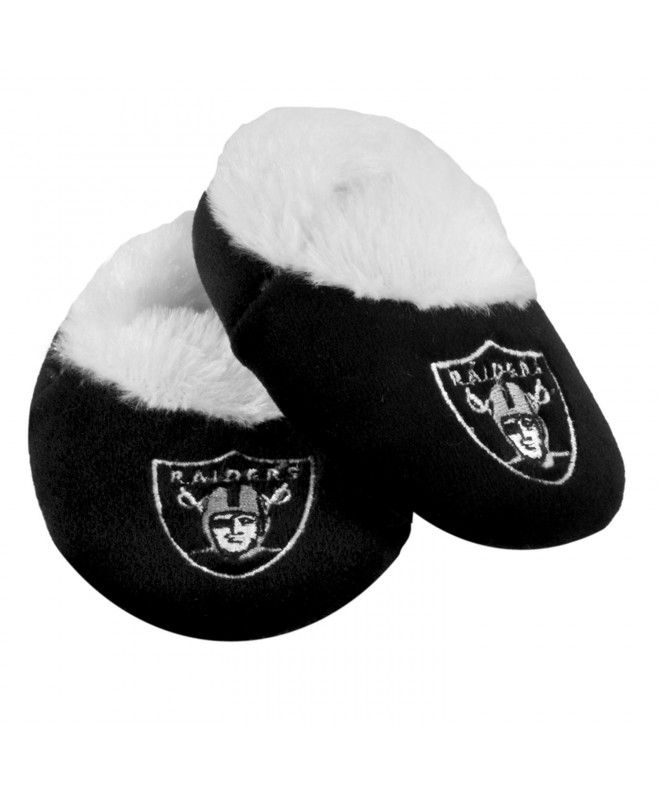 Slippers NFL Oakland Raiders Infant Baby Bootie Shoe - C7113T54HG3 $24.93