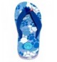 Slippers Flip Flops Slippers - Bear Print Sandals for Girls and Boys - Fun for Kids (4 - 8). - Blue - CA12HYZ8T5D $32.07