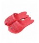 Slippers Men's/Women's Goldfish Soft EVA Slippers - Unisex Adult Footwear - Indoor/Outdoor Summer Sandals Black - Red - C612E...