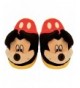 Slippers Animated Mickey Mouse Plush Slippers - Ultra Soft and Fuzzy - Ears Flap as You Walk - CV12NB57E7N $34.27