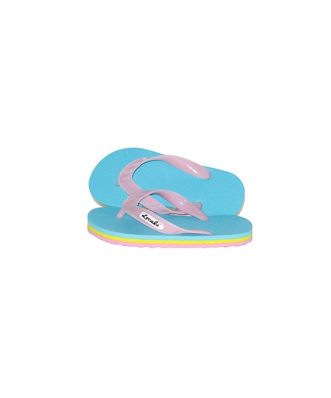 Slippers Candy Kids Slipper - Turquoise - CG110OOF26V $40.49