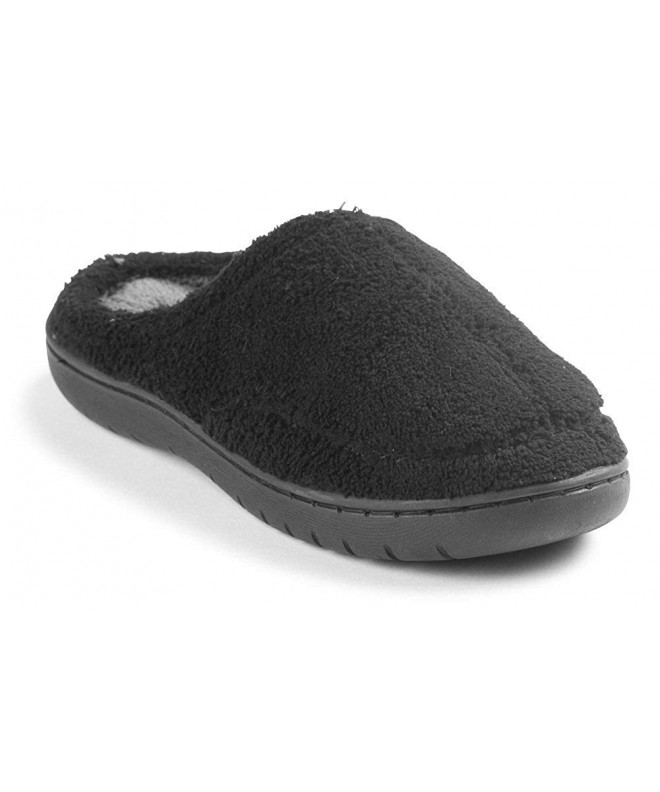 Slippers Relaxing Slippers SMALL Order - Black/Grey - C511O93G5T1 $32.27