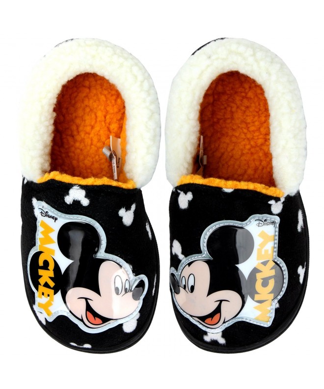 Slippers Mickey Mouse Minnie Mouse Slippers for Boys Girls Warm Fur Comfort Indoor Shoes - Mickey Mouse - CD18E5E932A $48.89