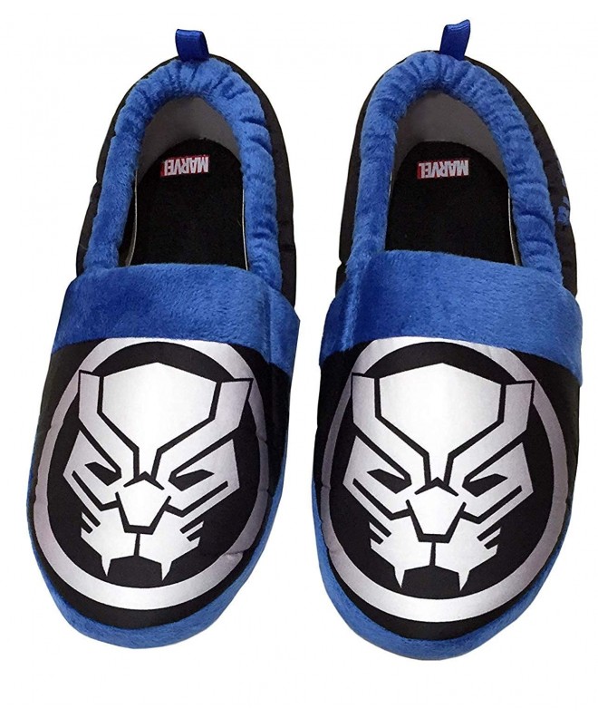 Slippers Avengers Black Panther Youth Moccasins Slippers (11/12) - CX18KZGNQTD $34.81