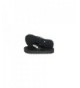 Slippers Kids Black with Black Strap Slipper - Black - CQ110OOE7QH $37.76