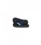 Slippers Kids Black with Blue Strap Slipper - Blue - CS110OOEJAZ $36.75