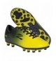 Soccer Wide Traxx Black/Yellow Soccer Cleat Youth - CE12O2FQWHW $90.94