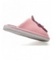 Slippers Womens Comfy Fuzzy Slppers - Memory Foam Slip On House Slippers for Mothers and Kids - Pink - CT18K6XC6T7 $30.43