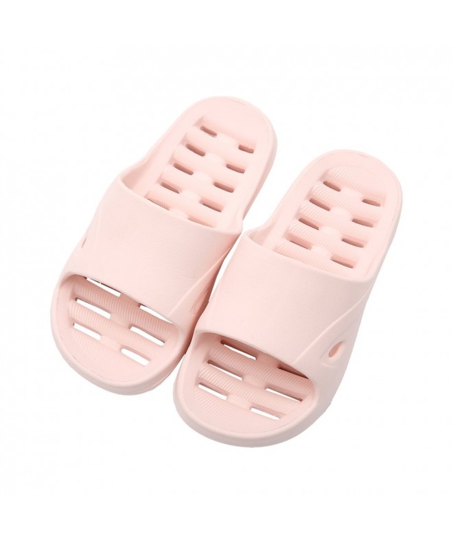 Slippers Little Kid Slippers Sandals for Boys/Girls in Bathroom-Pool-Beach-Spa - Pink - CY180LGE84S $26.07