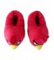 Slippers Angry Birds Boys Thick Plush Indoor Slippers Red - C41836KS8SO $20.90