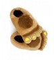 Slippers Kids Furry Monster Adventure Slippers - Warm Winter Monster Feet Slippers Boys Girls - CN18KRRZ9OA $22.20
