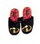 Slippers Incredibles 2 Boys Slide On Slippers with Rubber Sole Black - CJ18OI438U2 $39.60