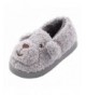 Slippers Boys Girls Doggy Warm Indoor Slippers Fleece Plush Bedroom House Shoes Non Slip Winter Boots - Gray - CU18IQC82S7 $3...