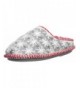 Slippers Kid's Family Plan Stripe Knit Clog Slipper - Light Heather Grey - CW18E54H4X5 $31.80