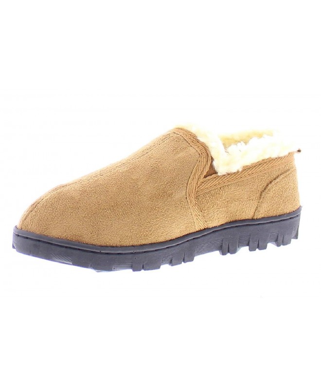 Slippers GOLDTOE Slippers Loafers - Chestnut - C4186QXIEOL $33.19