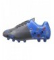 Soccer Skulls FG Soccer Shoe (Toddler/Little Kid) - Blue/Silver - CM11DDR5JMD $42.80
