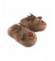 Slippers Christmas Reindeer Slippers for Toddler Boys - C618LQS2XQK $33.37