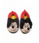 Slippers Toddler Boys Mickey Mouse Slippers with Fabric Upper and Padded Footbed - Size 9/10 - CR18MD4YWAQ $37.65