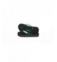 Slippers Kids Black with Green Strap Slipper - Green - CV110OOEGQD $32.28