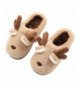 Slippers Boys Girls Cute Warm Plush Home Slippers Toddler Kids Soft Winter Bedroom Indoor House Shoes - Tan - CJ18IQ0GZX5 $34.30