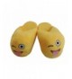 Slippers Kid's Emoji Slippers - Plush - Non-Skid - Unisex - Bonus Emoji Pen - Great Gift - Naughty Brown - C41897U2ZEI $23.22