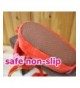 Slippers Cartoon Larva Red Cute Warm Plush Overshoes Soft House Indoor Slipper - One Size for Kids 7inch - C618O8785MC $31.14