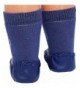 Slippers Kids Indoor Winter Slipper Socks - Blue - Brown - Yellow - CP18LWAUTCR $19.32