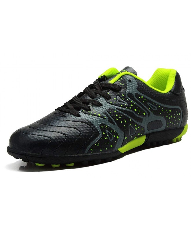 Soccer Soccer Shoes Kids Football Cleats Turf Shoes Black US 5.5 75523-HEI-37 - C818LLCHQI5 $59.33