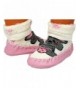 Slippers Kids Indoor Winter Slipper Socks Pink Star - C918LWA5Q9X $19.74