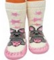 Slippers Kids Indoor Winter Slipper Socks Pink Star - C918LWA5Q9X $19.74