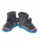 Slippers Winter Bootie Slippers Indoor Outdoor - Grey - CS18NYG8HHO $35.33