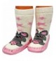 Slippers Kids Indoor Winter Slipper Socks Pink Star - CB18LWZYWLO $19.77