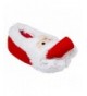 Slippers Christmas Toddler/Kids Slippers - White/Red - CY18M9OR0DL $33.93