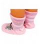 Slippers Kids Indoor Winter Slipper Socks RED Bow - CH18LX25GZU $18.58