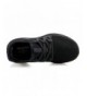 Sneakers Kids Sneakers Lace-up Breathable Boys Tennis Shoes - Black - CB18EII9WU0 $55.75