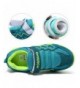 Sneakers Kids Outdoor Sneakers Strap Athletic Running Shoes - Green - C712NFIAXL8 $35.87