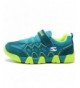 Sneakers Kids Outdoor Sneakers Strap Athletic Running Shoes - Green - C712NFIAXL8 $35.87