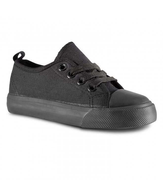 Sneakers Fashion Sneakers for Girls and Boys - Toddler to Big Kid Sizes - Black - CZ18C9T93MA $28.42