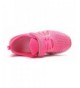 Sneakers Kids Lightweight Breathable Sneakers Easy Walk Casual Sport Shoes for Boys Girls - F-pink - CO18EX49O7X $31.48