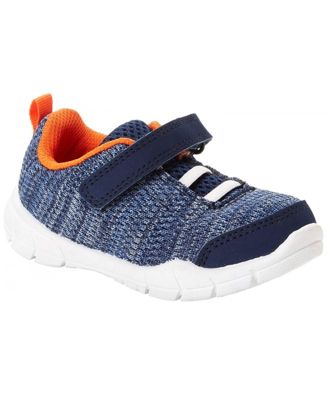 Sneakers Toddler and Little Kid (1-8 yrs) Knitted Athletic Sneaker - Navy - CS1804EAISH $31.68