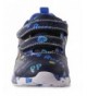 Sneakers Toddler Boys Blue Light Up Athletic Shoes - CP18C6YT6ZN $60.49
