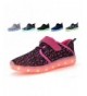 Sneakers LED Light Up Shoes Kids Girls Boys Breathable Flashing Sneakers - Pink - CQ17Z572UYT $32.85
