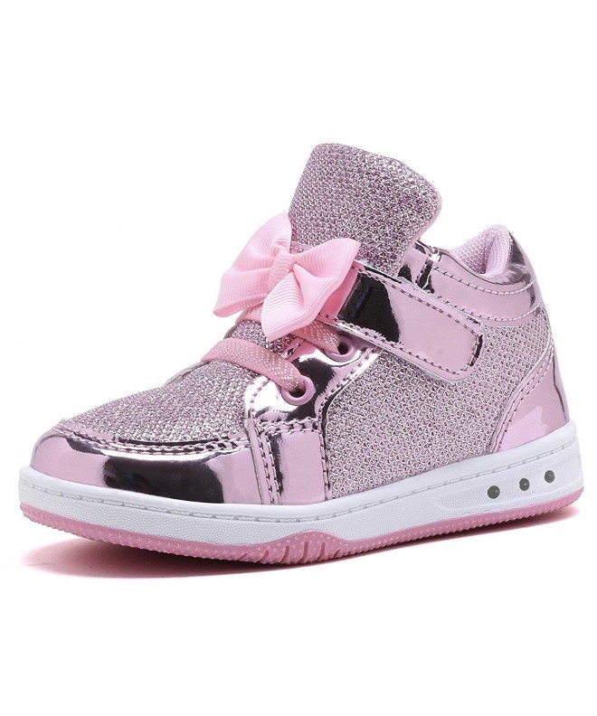 Sneakers Boys and Girls Fashion Sneakers Casual Sport Shoes(Toddler/Little Kids/Big Kids) - Pink for Toddler - CJ18G0H7G47 $2...