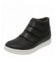 Sneakers Boys' Conor Triple-Strap Mid Sneaker - Black - C518EY0WX58 $27.03