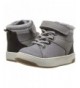 Sneakers Boy's Caruso Grey High-top Sneaker- - Grey - C2189OK8R77 $47.50