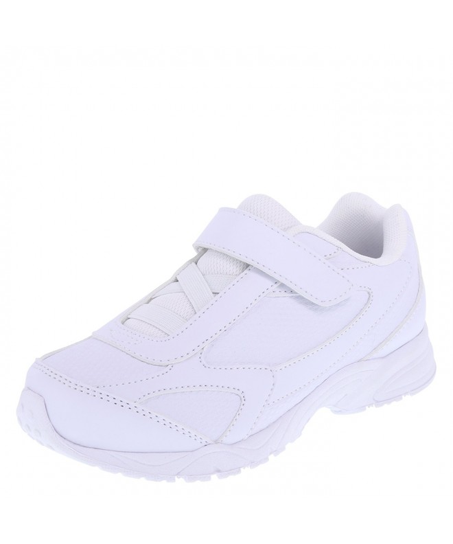 Sneakers Boys' Hutch Strap Sneaker - White - CA185LNM5N7 $21.22